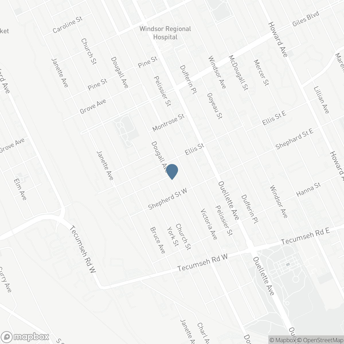 1430 DOUGALL, Windsor, Ontario N8X 1R8